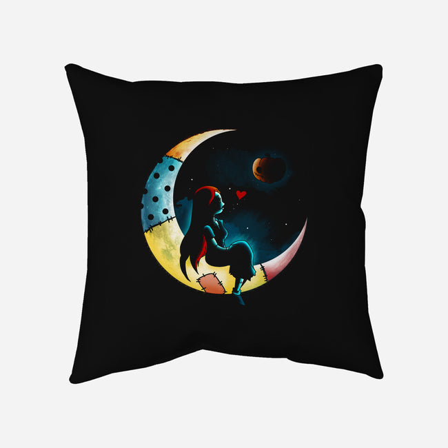 Love Halloween Moon-None-Non-Removable Cover w Insert-Throw Pillow-Vallina84