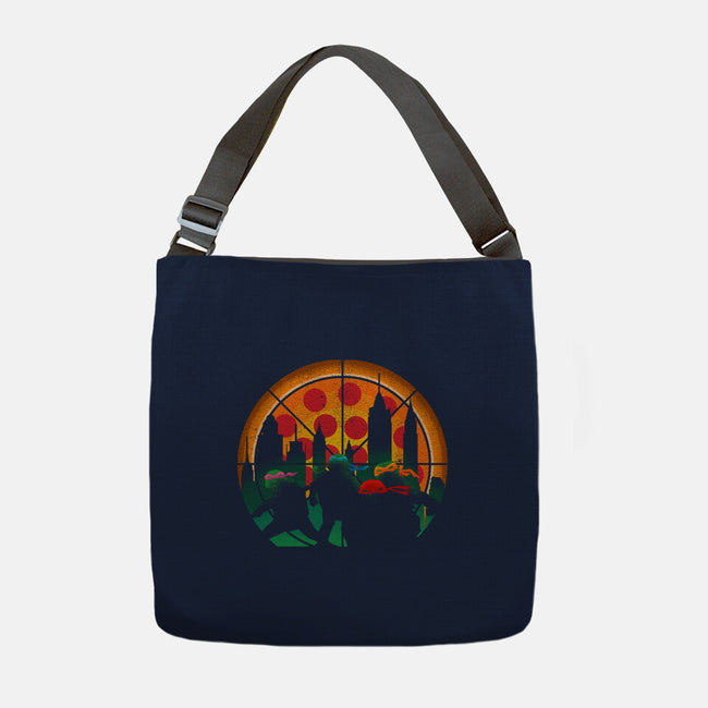 Slices Of City Adventure-None-Adjustable Tote-Bag-sachpica