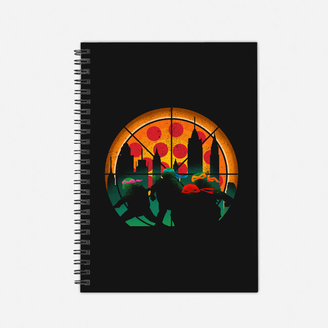 Slices Of City Adventure-None-Dot Grid-Notebook-sachpica