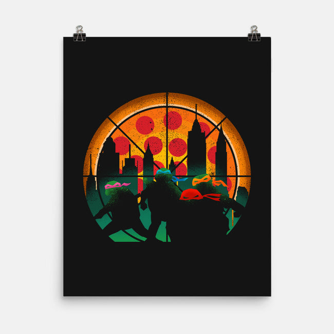 Slices Of City Adventure-None-Matte-Poster-sachpica