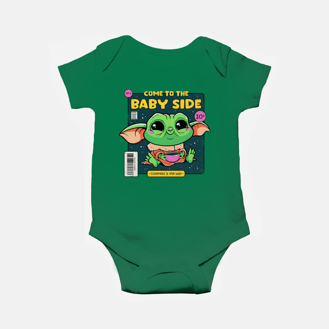 Cuteness Is The Way-Baby-Basic-Onesie-Ca Mask