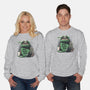 Home Sweet Home Garbage Raccoon-Unisex-Crew Neck-Sweatshirt-tobefonseca