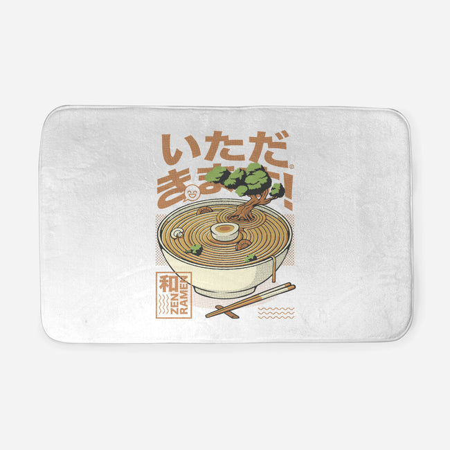 Bonsai Ramen Zen-None-Memory Foam-Bath Mat-tobefonseca