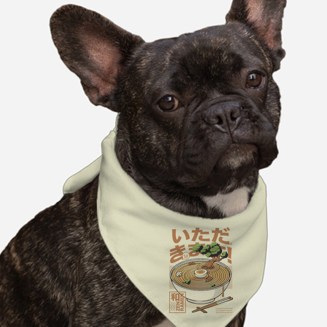 Bonsai Ramen Zen-Dog-Bandana-Pet Collar-tobefonseca