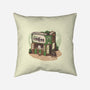 Coffeeshop Cats Bookstore-None-Non-Removable Cover w Insert-Throw Pillow-tobefonseca