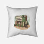 Coffeeshop Cats Bookstore-None-Non-Removable Cover w Insert-Throw Pillow-tobefonseca