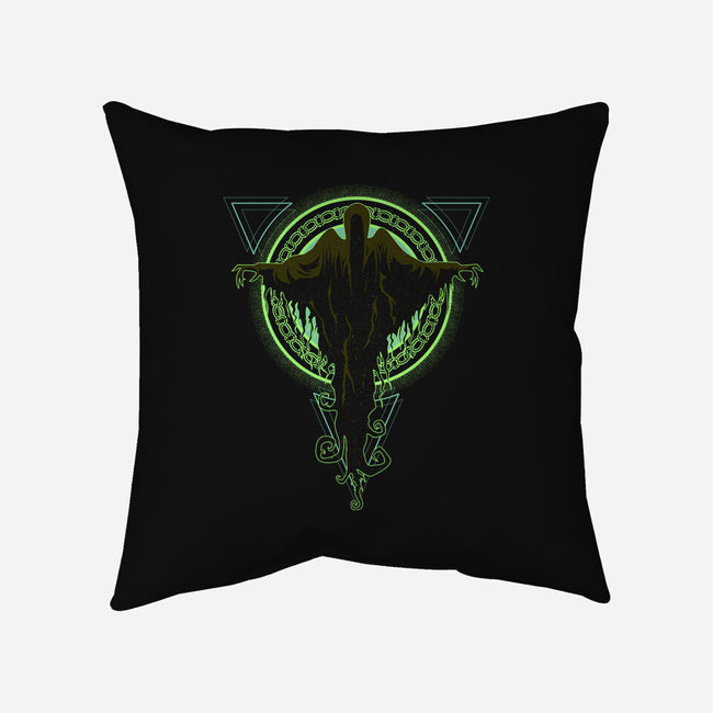 Soulless Being-None-Removable Cover-Throw Pillow-MakersyArt