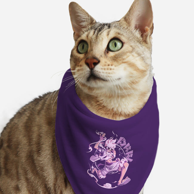 Warrior Of Liberation-Cat-Bandana-Pet Collar-Gazo1a