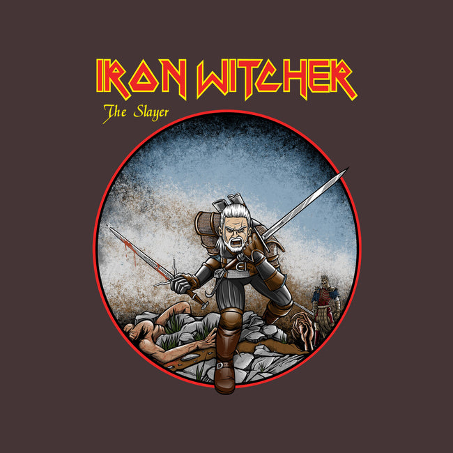 Iron Witcher-None-Removable Cover-Throw Pillow-joerawks