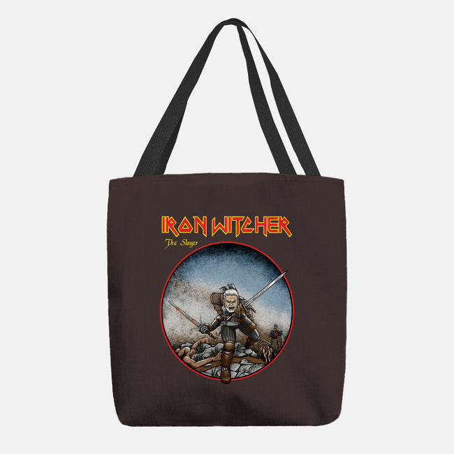Iron Witcher-None-Basic Tote-Bag-joerawks