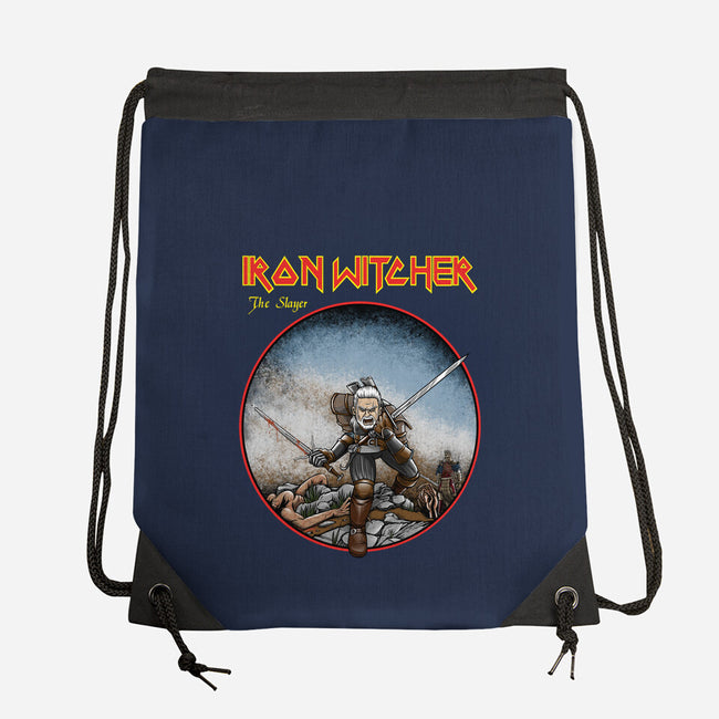 Iron Witcher-None-Drawstring-Bag-joerawks