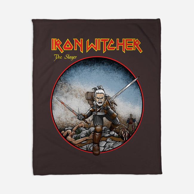 Iron Witcher-None-Fleece-Blanket-joerawks