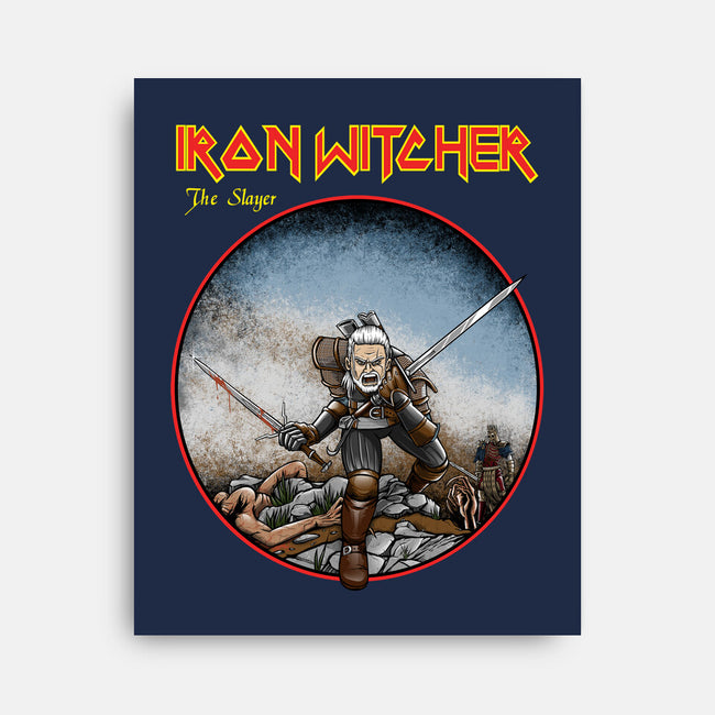 Iron Witcher-None-Stretched-Canvas-joerawks