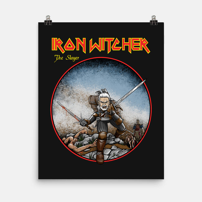 Iron Witcher-None-Matte-Poster-joerawks