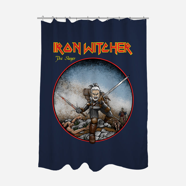 Iron Witcher-None-Polyester-Shower Curtain-joerawks