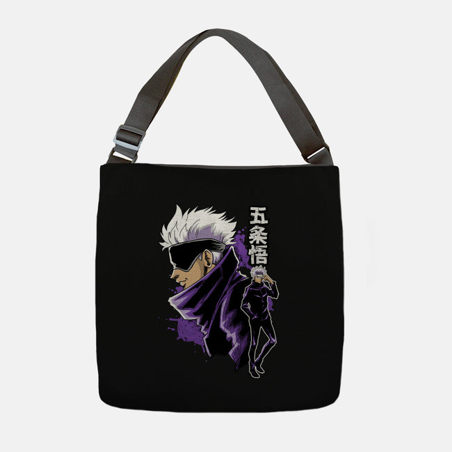 The Master Of The Six Eyes-None-Adjustable Tote-Bag-Diego Oliver