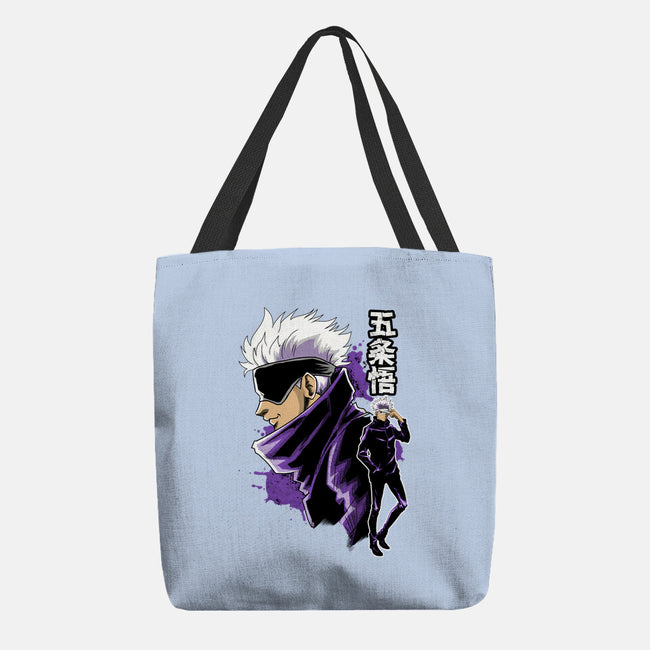 The Master Of The Six Eyes-None-Basic Tote-Bag-Diego Oliver