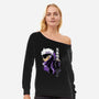 The Master Of The Six Eyes-Womens-Off Shoulder-Sweatshirt-Diego Oliver