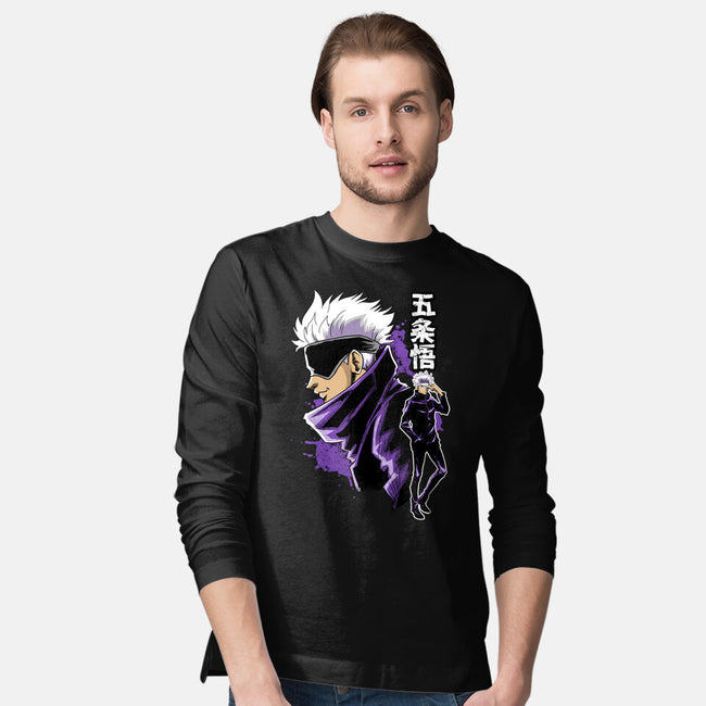 The Master Of The Six Eyes-Mens-Long Sleeved-Tee-Diego Oliver