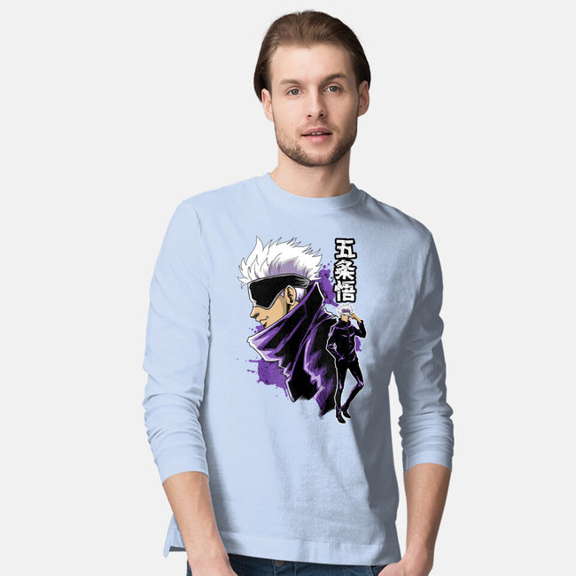 The Master Of The Six Eyes-Mens-Long Sleeved-Tee-Diego Oliver