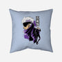The Master Of The Six Eyes-None-Removable Cover-Throw Pillow-Diego Oliver