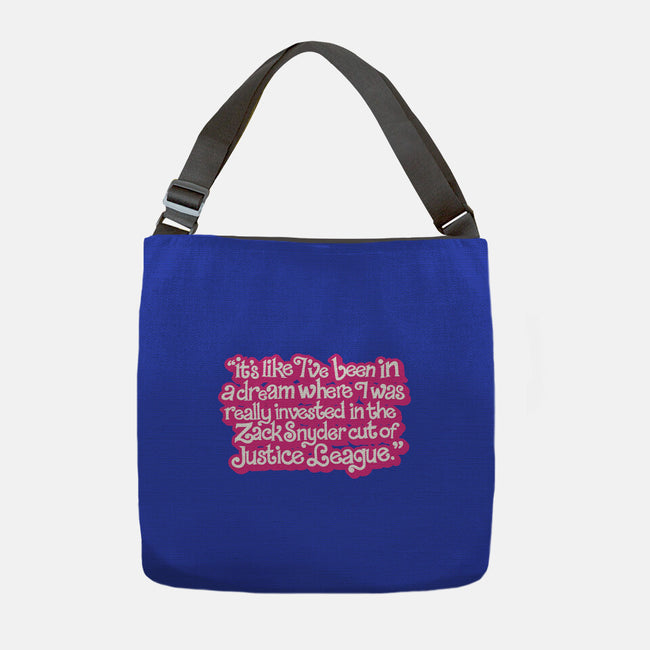 I've Been In A Dream-None-Adjustable Tote-Bag-yellovvjumpsuit