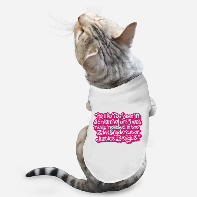 I've Been In A Dream-Cat-Basic-Pet Tank-yellovvjumpsuit