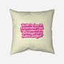 I've Been In A Dream-None-Removable Cover-Throw Pillow-yellovvjumpsuit