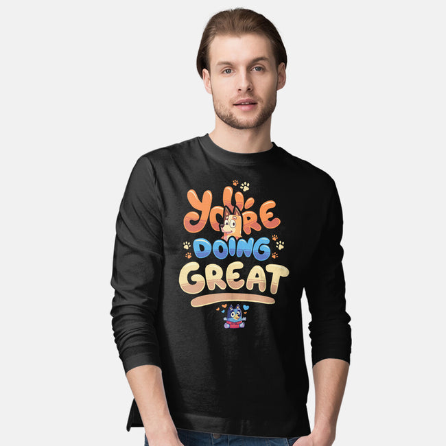 Great Mom-Mens-Long Sleeved-Tee-Geekydog