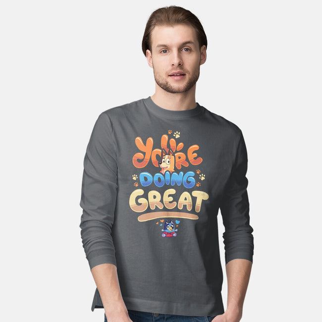 Great Mom-Mens-Long Sleeved-Tee-Geekydog