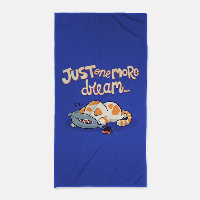 Just One More Dream-None-Beach-Towel-Freecheese
