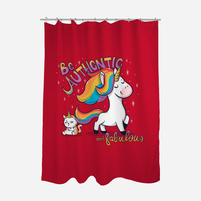 Authentic And Fabulous-None-Polyester-Shower Curtain-Freecheese