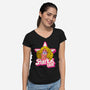 Hello Patrick-Womens-V-Neck-Tee-spoilerinc