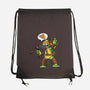 One Pizza Please-None-Drawstring-Bag-MaxoArt