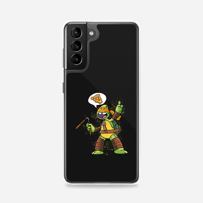 One Pizza Please-Samsung-Snap-Phone Case-MaxoArt