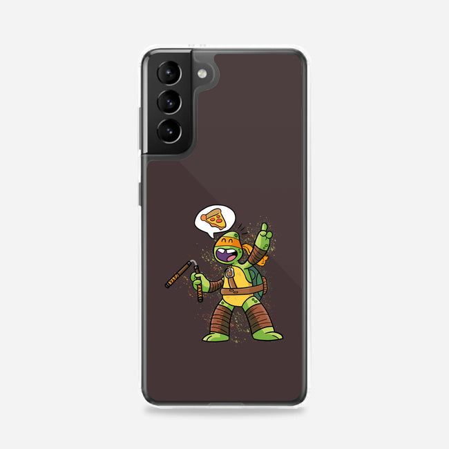 One Pizza Please-Samsung-Snap-Phone Case-MaxoArt