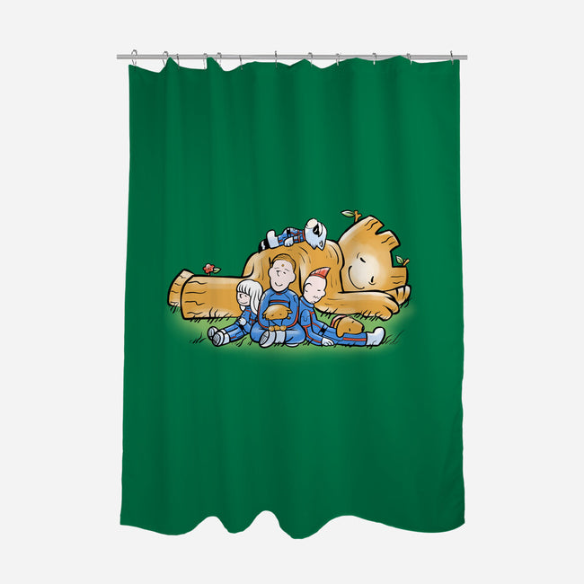 Guardianuts-None-Polyester-Shower Curtain-naomori