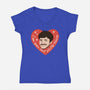 Cool Daddy-Womens-V-Neck-Tee-Paola Locks