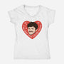 Cool Daddy-Womens-V-Neck-Tee-Paola Locks