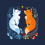Foxes Seasons-Dog-Basic-Pet Tank-Vallina84