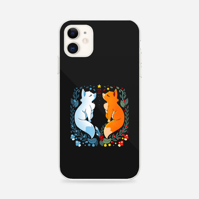 Foxes Seasons-iPhone-Snap-Phone Case-Vallina84