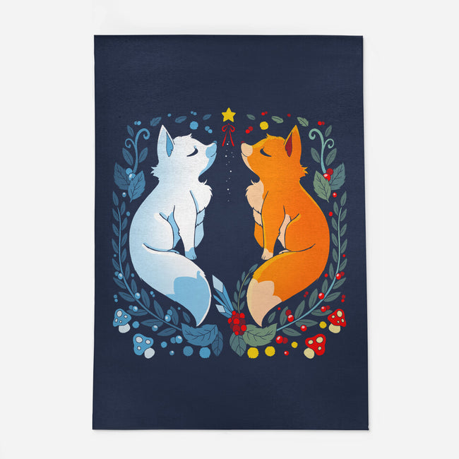 Foxes Seasons-None-Outdoor-Rug-Vallina84