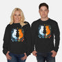 Foxes Seasons-Unisex-Crew Neck-Sweatshirt-Vallina84