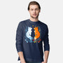 Foxes Seasons-Mens-Long Sleeved-Tee-Vallina84