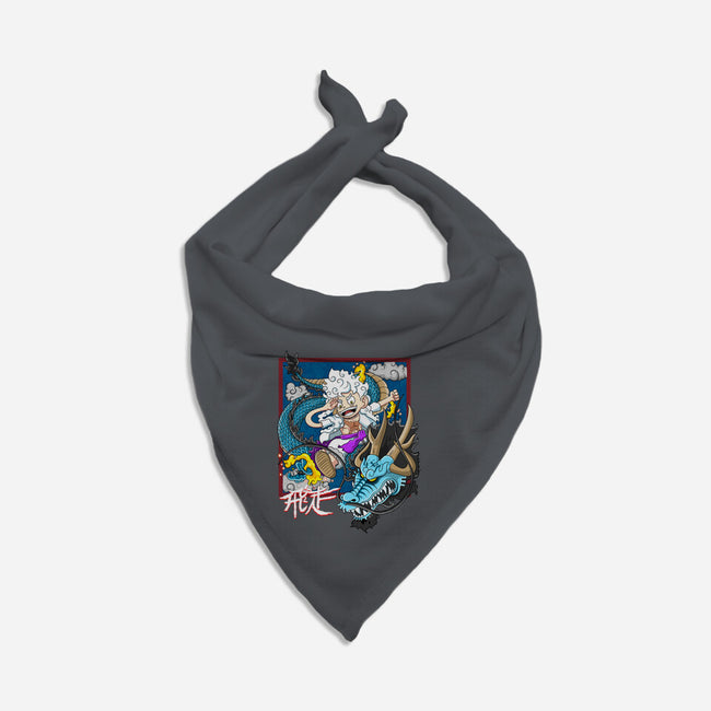 Dragon Fight-Cat-Bandana-Pet Collar-MarianoSan