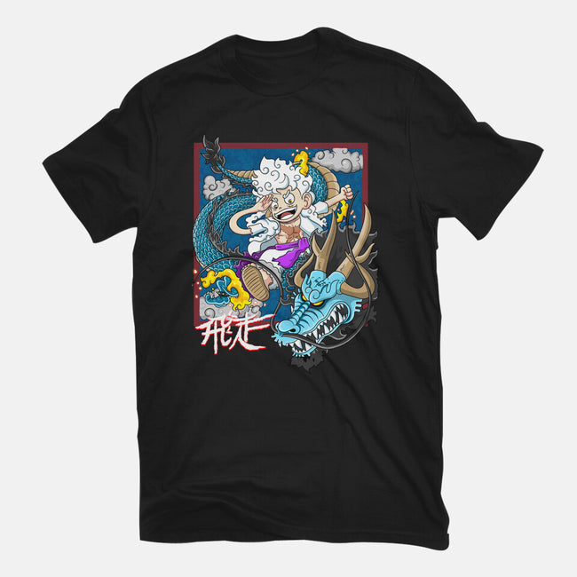 Dragon Fight-Mens-Heavyweight-Tee-MarianoSan