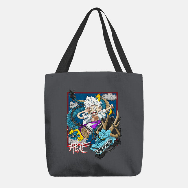 Dragon Fight-None-Basic Tote-Bag-MarianoSan