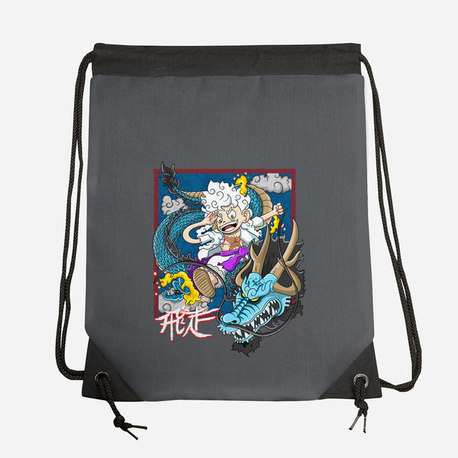 Dragon Fight-None-Drawstring-Bag-MarianoSan