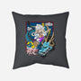 Dragon Fight-None-Non-Removable Cover w Insert-Throw Pillow-MarianoSan