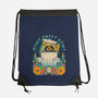 Raccoon Home Sweet Home-None-Drawstring-Bag-GODZILLARGE